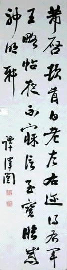 谭泽闿 书法 镜心