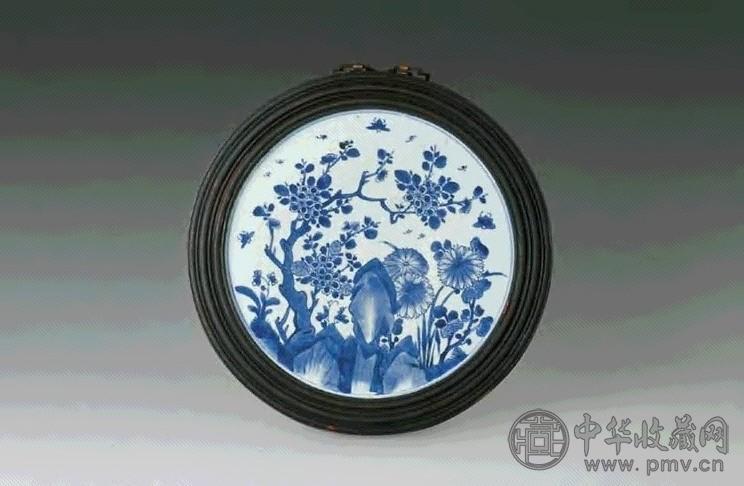 清康熙青花花卉瓷板收藏资讯|艺术家|书画家|书画名人|书法家-中华收藏网