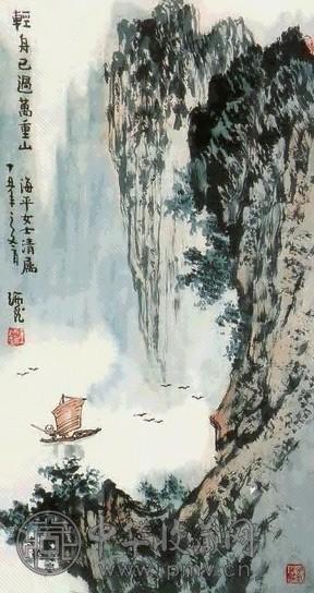王炳龙 山水、花鸟 镜心 纸本