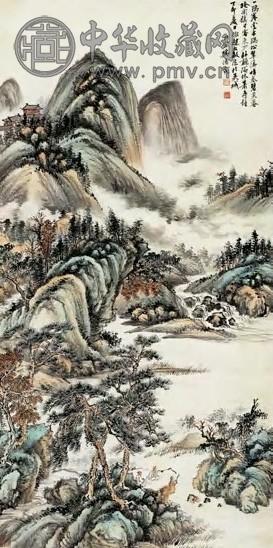 樊浩霖 近现代 松下清谈 轴