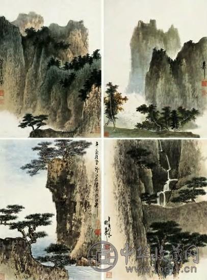 谢稚柳 夏山四景 页