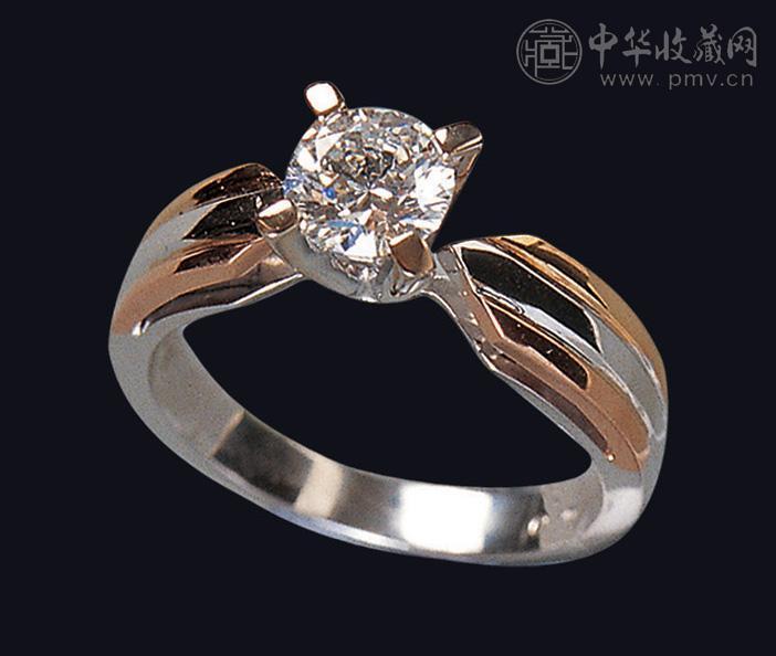 0.7CT18K女戒VS2/G