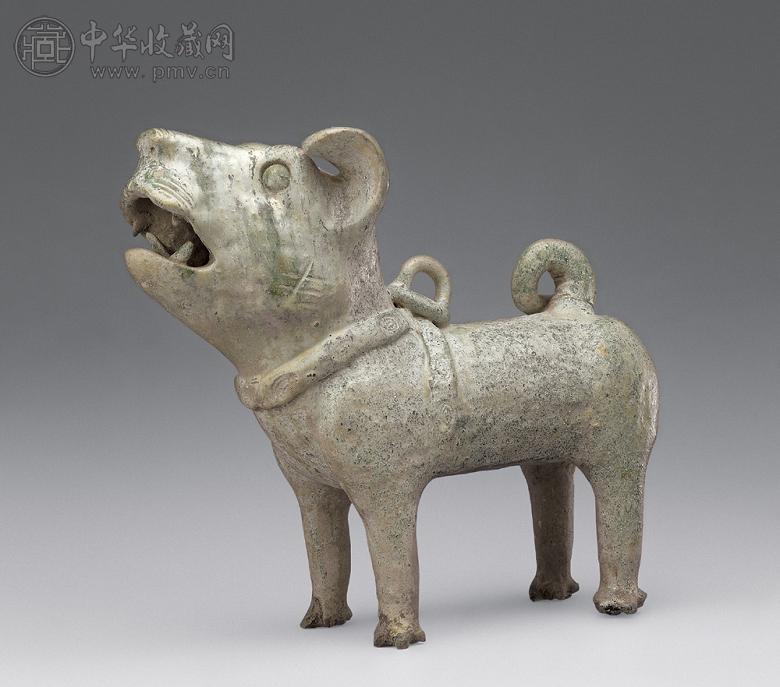 东汉 绿釉大狗