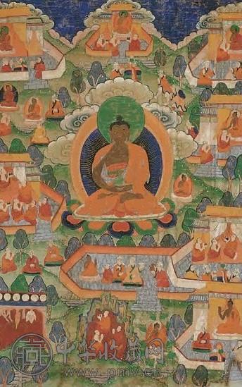 清 阿弥陀佛唐卡