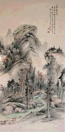 姚钟葆 山水 立轴