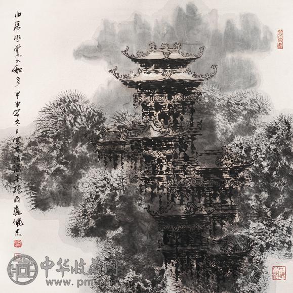 孙佩杰 2004年作 山水 镜心 设色纸本