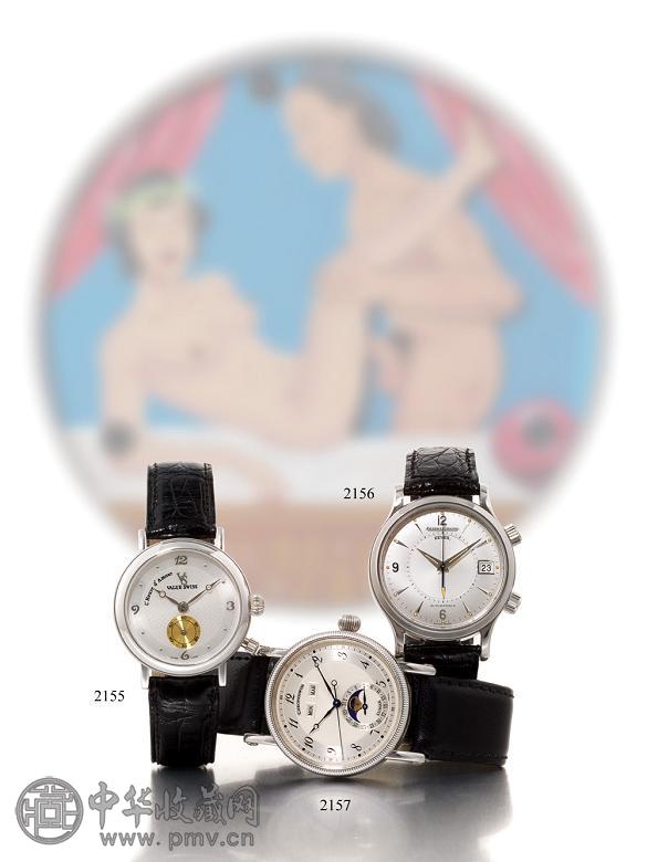 Value Swiss.限量18K白金春宫活动人偶腕表#1/99