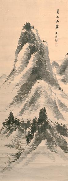 王户晚清 山水 立轴