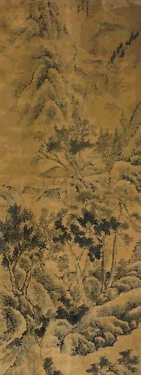 潘五云 山水 立轴 绢本