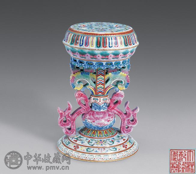 清乾隆粉彩瓷塑宝座收藏资讯|艺术家|书画家|书画名人|书法家-中华收藏网