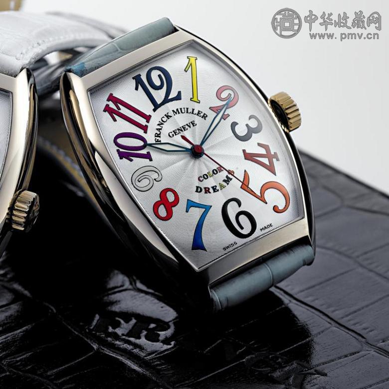 Franck Muller「COLOR DREAMS」18k白金腕表