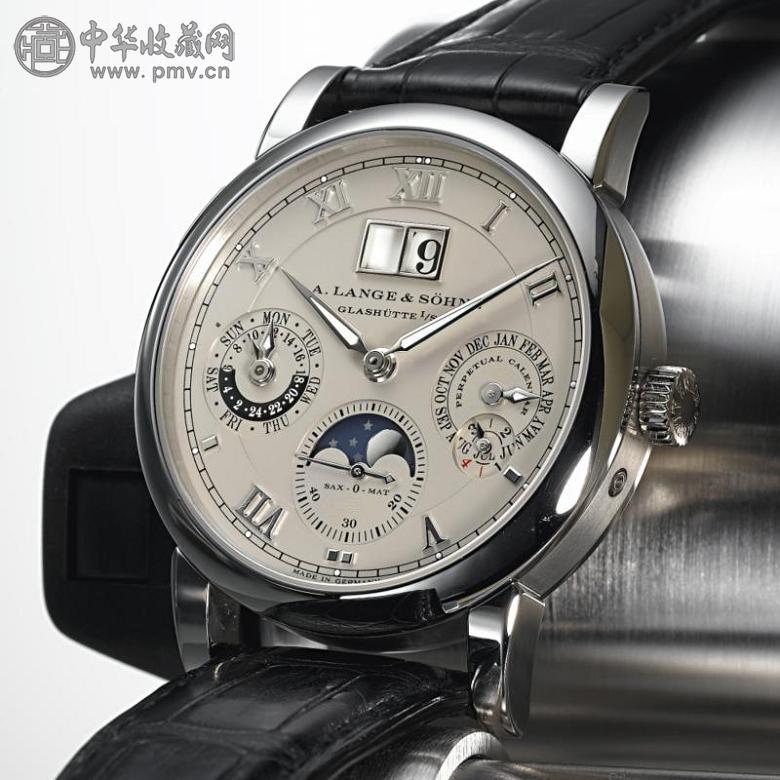 朗格「LANGEMATIK PERPETUAL」铂金万年历腕表