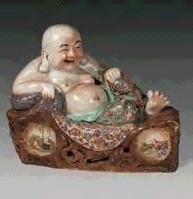 民国粉彩弥勒佛收藏资讯|艺术家|书画家|书画名人|书法家-中华收藏网