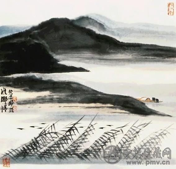 林曦明 水乡情 镜心 纸本