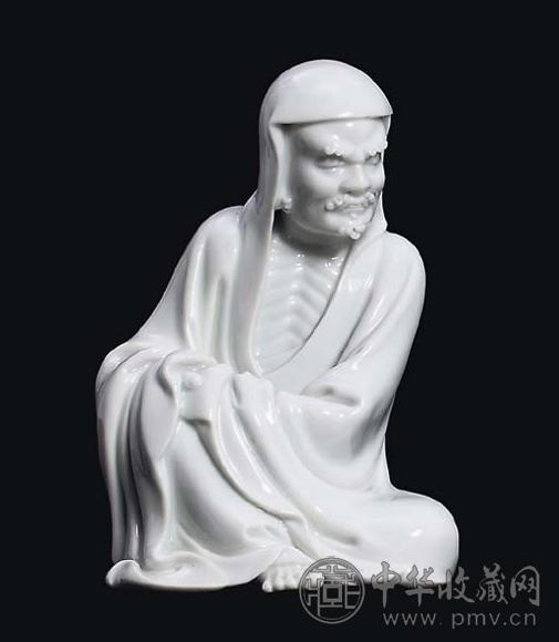 十九/二十世纪德化窑白釉佛像