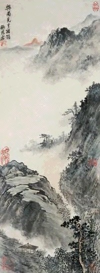 陈师曾 山水 立轴 纸本