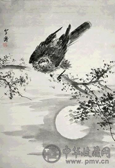 王雪涛 花鸟 立轴 水墨纸本