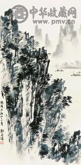 郭传璋 山水 立轴 纸本