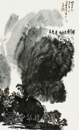 孙克纲 峨嵋山色 镜心 纸本