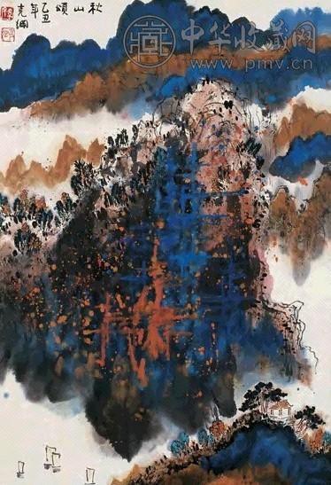 孙克纲 秋山颂 镜心 设色纸本