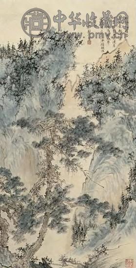 郑午昌 秋籁图 立轴 设色纸本