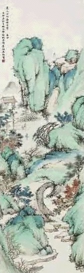 李湘君 山水 立轴