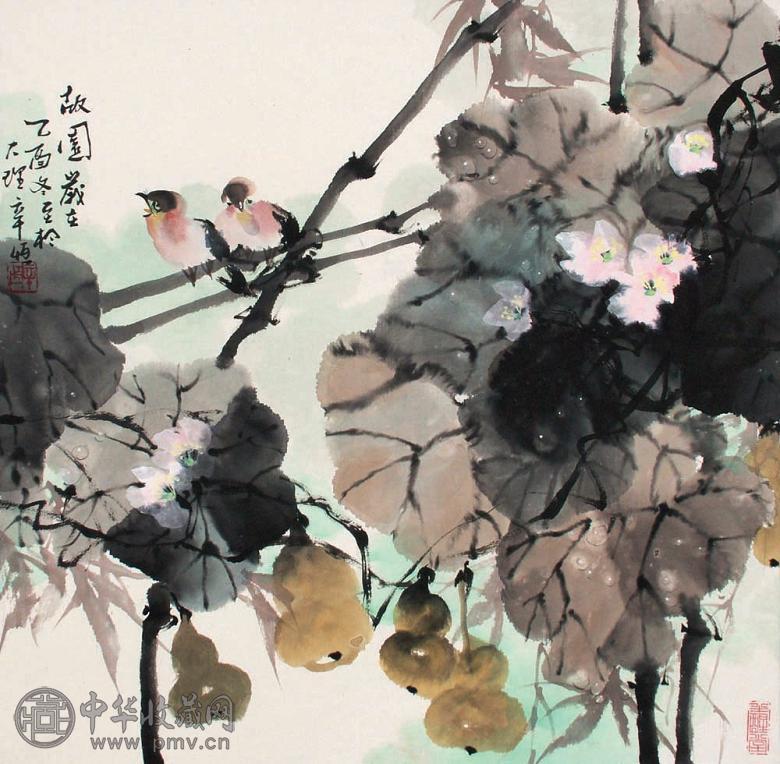 辛恒 故园 镜心 设色纸本