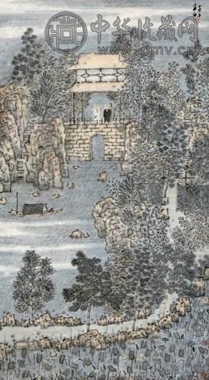 张捷 壬午(2002年)作 清露 镜心 设色纸本