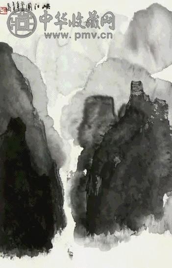 孙克纲 山水 立轴 绢本