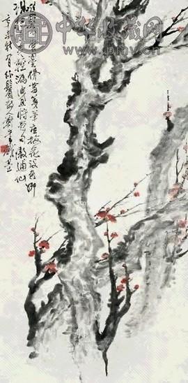 郑午昌 梅花 立轴 纸本