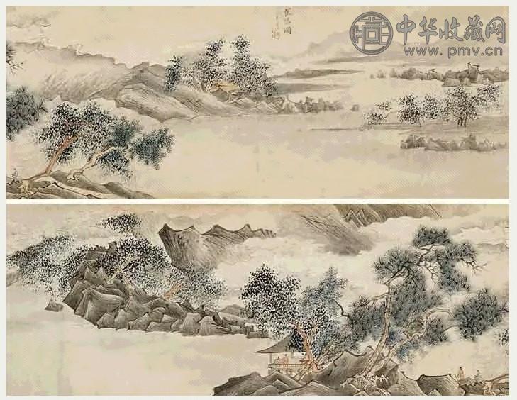 朱昂之 观瀑图 卷