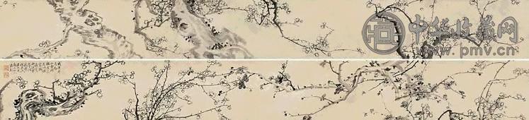 张敔 罗浮梦爵 手卷 墨色纸本