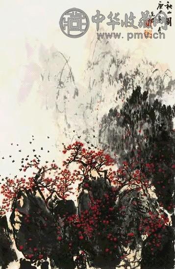 孙克纲 秋山图 镜心 纸本