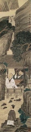 当代 徐乐乐 对弈 镜心