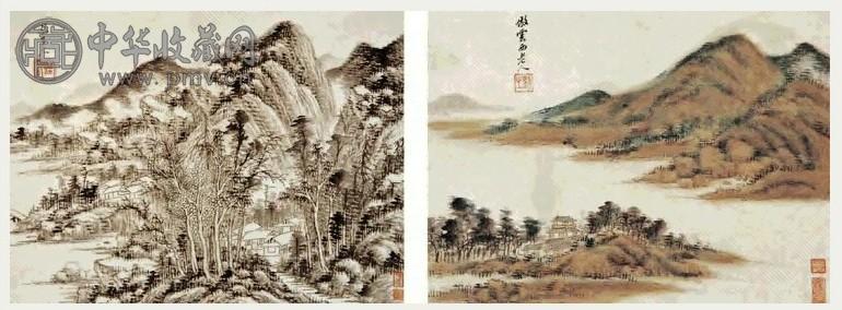 王时敏 山水 册页
