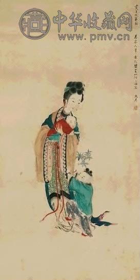 项文彦 贵子及第图 立轴 纸本