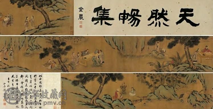 丁云鹏 西园雅集 卷
