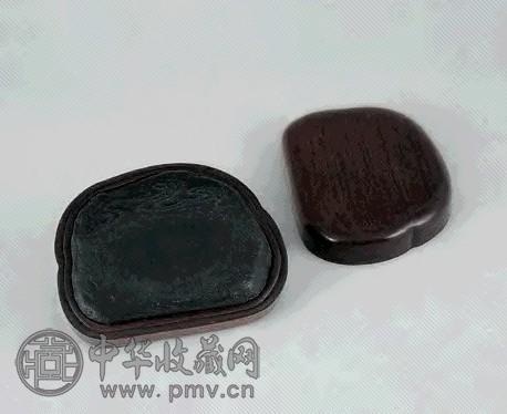 清 张祖翼款端砚(带木盒)