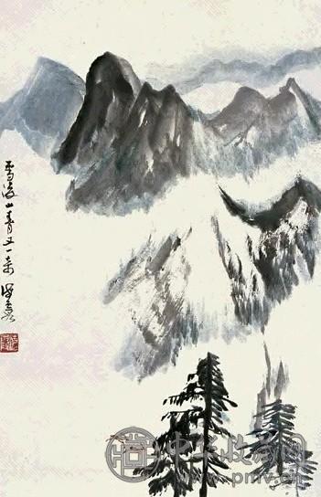 何海霞 雪后 镜心 设色纸本