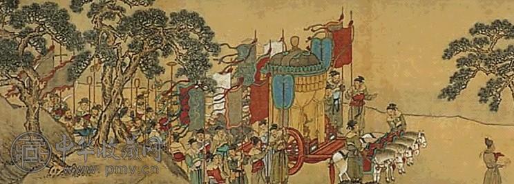 陶云 雍正己酉1729年作 劝农图 手卷 设色绢本