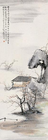 孙雪泥 春到江南图 立轴 设色纸本