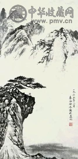 秦仲文 山水 镜心 纸本水墨