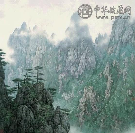 宋涤 山水 立轴 设色纸本