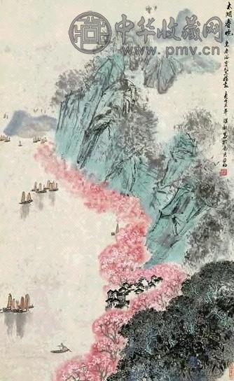 亚明 太湖春晓 轴