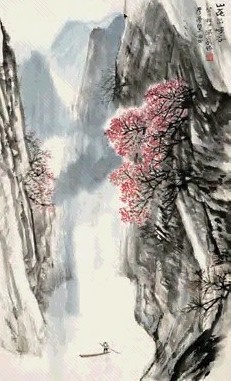 近现代 何海霞 山水 镜心