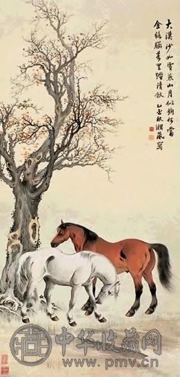 戈湘岚 双马 轴