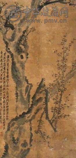 彭玉麟 梅花 立轴 纸本