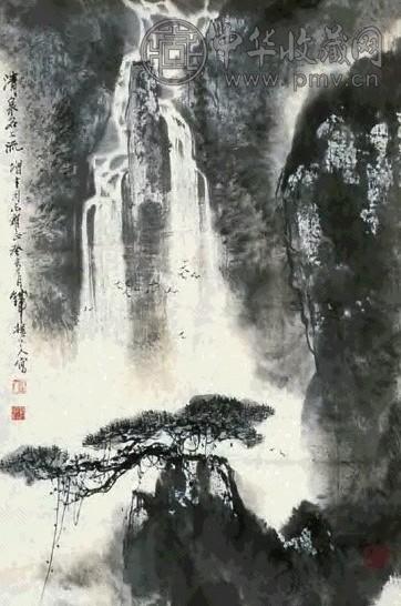 刘宝纯 山水 镜心 纸本