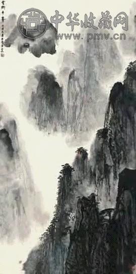 亚明 山水 立轴