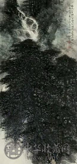 当代 黎雄才 山水 轴